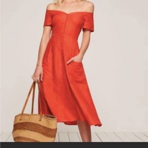 Reformation Mariposa Dress size 4